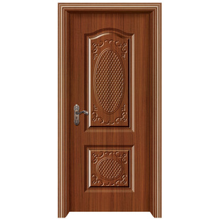 PVC paint-free door ecological strengthening door Guangzhou Panyu indoor door bedroom door factory supply wooden door City Bridge