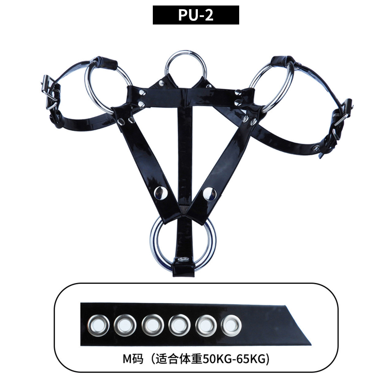 FRRK Chastity Lock Outgoing Wear Accessories Auxiliary Belt with Elastic Button Adjustable Elastic Band SM Sex Products