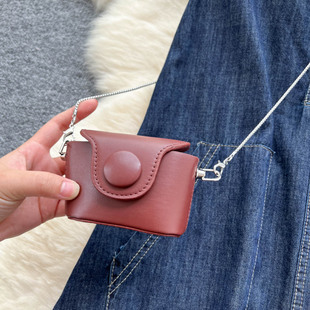 2025 Summer New Korean Style Fashionable Casual Sleeveless Vest Denim dress Slimming Mid-length Women's Bag