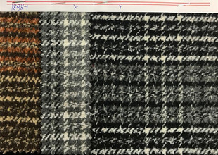 Woolen tweed fabric coat/shoes and hats/bags fabric price beautiful