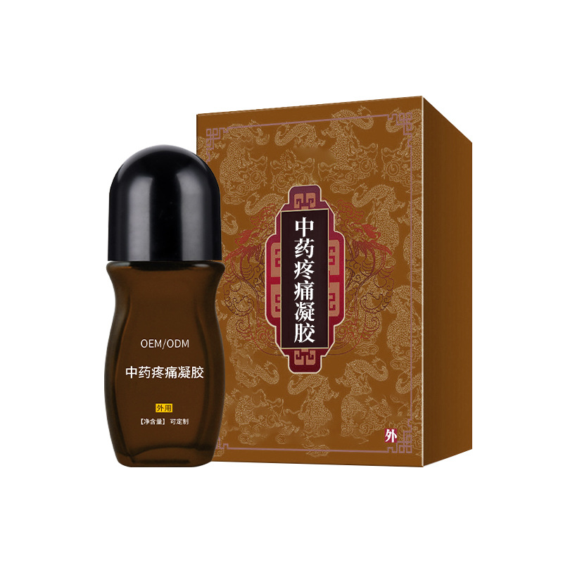 Herbal Pain Gel Lumbar Neck, Shoulder, Waist and Leg Body Pain Fever Ball Massage Cream Tenegu Gel