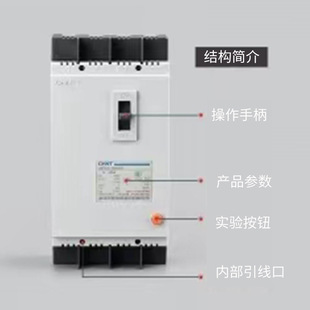 Zhengtai plastic case leakage protector DZ15LE2901, 3901 home decoration distribution box with 100A high-power main gate