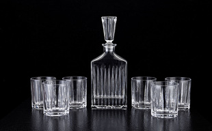 Factory Direct crystal glass whiskey glass wine set suit high-end brandy glass wine bottle boutique