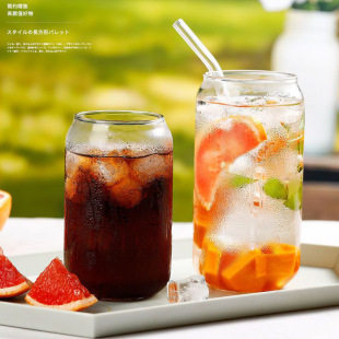 Free Shipping Cans Glass Cup Coke Cup Household Water Cup Coffee Cup Net Red Homemade Juice Cup Cold Drink