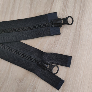 YKK Смола молния № 5 ykk резиновые зубы двойной открытый хвост молния профессиональные продажи YKK молния оптом