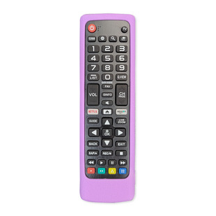 LG TV remote control protective cover thickened extra thick soft silicone cover anti-fall LG remote control cover can be equipped with Heat Shrinkable film