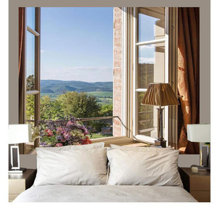 Scenery Room Decorative Tapestry Ins Wind Background Cloth Dormitory Living Room Decorative Tapestry Live Background