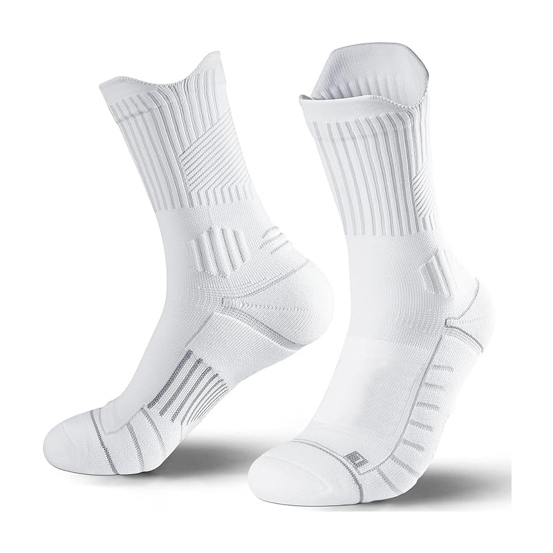 all white nike elite socks