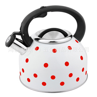 304 gas household kettle stainless steel whistle whistle dot kettle induction cooker gas stove Universal