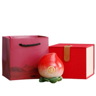 Чай Shou Peach Tea Banquet с подарком на день рождения