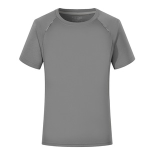 summer breathable silver ion group t running logo marathon outdoor sports overalls quick-drying t-shirt printing