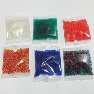 Water bomb water-absorbing marbles water-absorbing water bubbles marbles eggs ocean Baby Crystal bombs 7-8mm Amazon cross-border