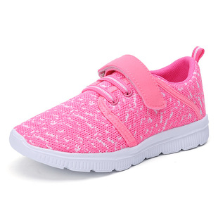 2023 Spring and Autumn new lightweight children's casual shoes boys' mesh shoes breathable flying woven shoes girls' shoes sneaker