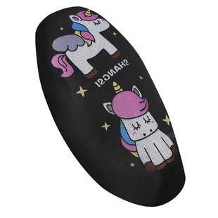 Cartoon Motorcycle Cushion Cover Electric Car 3D All-inclusive Three-dimensional Cushion Cover Heat Insulation Mesh Four Seasons Battery Car Cushion