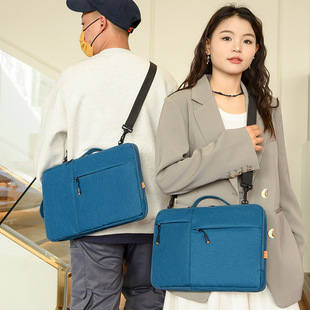 New Large Capacity Fashionable Portable Notebook Bag Liner Computer Bag Men's Portable Simple Student Work Computer Bag