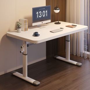 Lifting Table Computer Desk Desktop Home Writing Desk Dormitory Desk Student Writing Office Hand-cranked Table Reinforcement