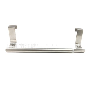 Supply retractable towel rack stainless steel door rear hook punch-free retractable towel hook stainless steel door back Hook