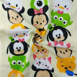 Export to Japan Foreign Trade Original Single Cotton terry Printed Cartoon Di Sini Face Towel Cute Ladies Towel Wipe Face Towel