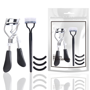 Eyelash Curler Duck Tongue Handle Wide Angle Eyelash Curler Steel Comb Eyelash Glue Strip Eyelash Tool Beauty Makeup suit