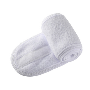Amazon Velcro hair band double-sided Ant cloth makeup remover face wash hair band European and American sports yoga hair band wholesale