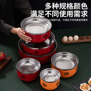 Stainless Steel Alcohol Stove Small Hot Pot Household Hard Dry Pot Warm Soup Stove Solid Alcohol Pot Dry Pot Cookware