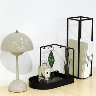 Nordic Style Entrance Key Tray Toilet Table Top Storage Rack Desktop Corner Storage Tray ins Style Living Room Tray