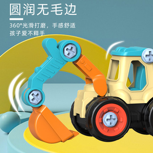 DIY разборная строительная машина игрушка набор для мальчиков винт сборка Детская головоломка демонтаж имитационная модель оптом