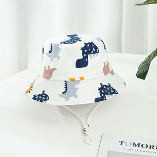 Cross-border special children's fisherman hat new spring and autumn multi-size animal cartoon basin hat outdoor sun protection sun hat