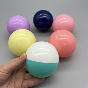 8 см Gashapon прозрачный сферический Подарочный шар оболочки декоративные подарки оптом цветной шар яичной скорлупы может производить указанные цвета