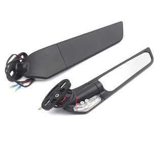 SH-620-5 fixed wing rearview mirror running NMAX R25 NINJA rearview mirror motorcycle reflector with light