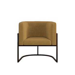 Office Japanese Accessible Luxury Business Reception Designer Metal Fabric Soft Bag Bar Chair Sofa
