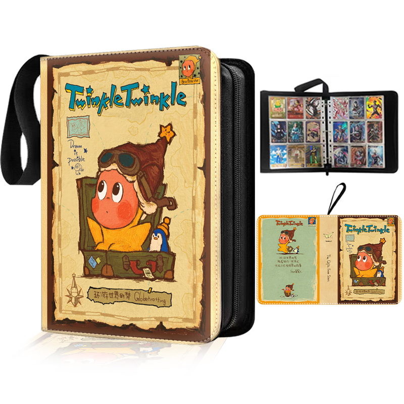 Bubble Mart Collection Storage Card Album Star Characters Blind Box Card Album Pendant Photo Album Stationery Accessories
