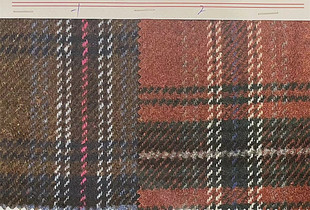 Woolen Woolen Large Plaid Coat Clothing/shoes, Hats/bag Fabrics Shaoxing Supply Price Beauty