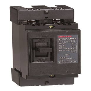 Dz15 Molded Case Circuit Breaker Leakage Protector Dz15-40 100 Dz15Le-40 100 2P 3P