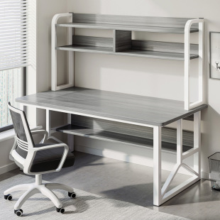 Computer Desk Desktop Desk Bookshelf Integrated Table Simple Bedroom Female Student Home Learning Writing Table Office Desk