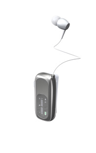 Amazon Cross-border K75 New 5.4 Business Lavaliers Bluetooth Headset Plays 20 Hours with Digital Display Screen
