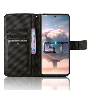 Для передатчика X6739 Чехол для мобильного телефона Infinix GT 10 Pro 5G кожаный чехол для мобильного телефона с ромбовидным узором флип-карта