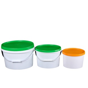20 liter oval plastic bucket food grade pp packaging bucket 20kg paint bucket latex paint plastic packaging bucket