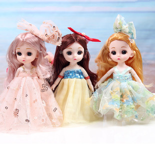 Mini Multi-joint Molly Girl Doll 17cm Changeable Constant Trendy Confused Barbie Doll Toy Set