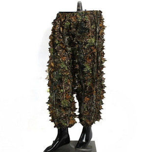 in stock 3D Leaf Geely Suit CS Invisibility Clothing Camouflage Clothing Eating Chicken Geely Suit Hunting Clothing Leaf Camouflage Clothing