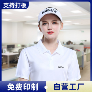 Cinema conductor quick-drying polo shirt custom work clothes factory clothes sweatshirt short sleeve collar embroidered logo