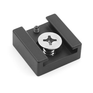 SLR Photography Sports Camera Hot Shoe Add-on 1/4 Hot Shoe Connector Dog Cage Bracket Hot Shoe Fixing Seat
