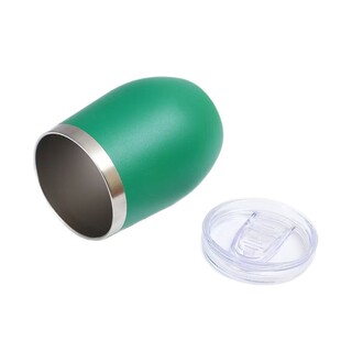Amazon 304 Stainless Steel Eggshell Cup Small Egg Cup 12oz Double Layer Coffee Cup U Cup Egg Cup Wholesale