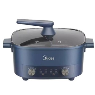 Midea Electric Hot Pot Yuanyang Pot 6L Large Capacity Partition Temperature Control Integrated Pot MC-HGC303012