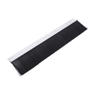 Aluminum alloy strip brush industrial dustproof sealed strip brush cabinet shutter door HF-type special-shaped nylon yarn brush