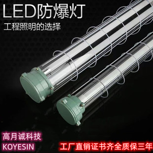 Factory Spot Warehouse LED Explosion-proof Lamp Shell Single and Double Tube Optional Oil Field LED Emergency Explosion-proof Lamp Kit