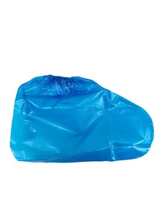 Disposable shoe cover waterproof non-slip rainy day thickened mid-calf plastic foot cover outdoor rain-proof student long boots cover