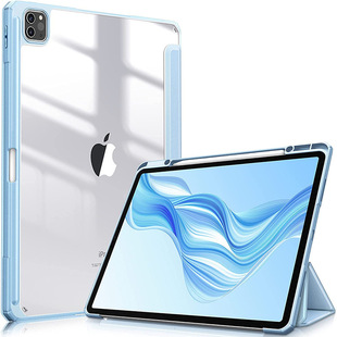 Ipad 12.9 прозрачный акрилный плоский комплект 2024ipad air 6th 10.9 тройной кронштейн Pro11