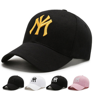 Hat female Korean fashion casual baseball cap outdoor trend embroidery MY letter cotton cap wholesale