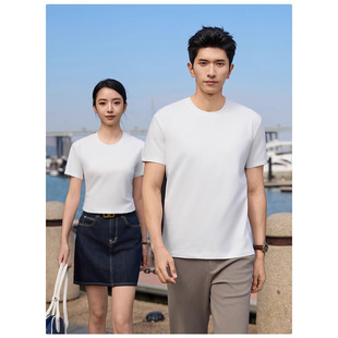 Summer new round neck T-shirt advertising T-shirt casual T-shirt wholesale work clothes printing logo short sleeve wholesale
